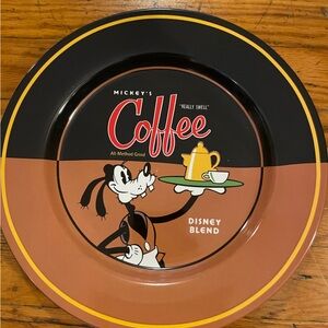 Vintage Collectible Disney Diner Plate - Goofy